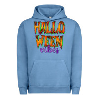 Pigment Pebble Blue halloween vibes Urban Hoodie - RacoonDesign
