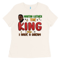 Bone martin luther the king 1963 i have a dream Ladies Tee - MaliasSmallBusiness