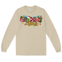 Mushroom Grammy Claus Long Sleeve Tee - texasbilliewilder