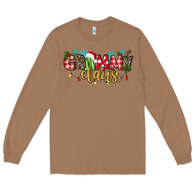 Grammy Claus Long Sleeve Tee by texasbilliewilder | Teevron