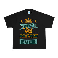 Black world's best papaw ever Urban Heavy Tee - Jasminsmagicworld