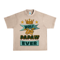 French Oak world's best papaw ever Urban Heavy Tee - Jasminsmagicworld