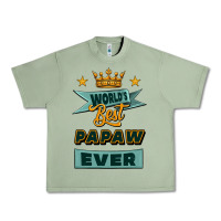 Oil Green world's best papaw ever Urban Heavy Tee - Jasminsmagicworld
