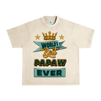 Sandshell world's best papaw ever Urban Heavy Tee - Jasminsmagicworld