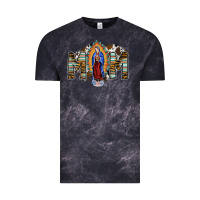 Cloud Black mom virgin mary Vintage Tee - SublimationCraftShop