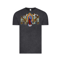 Vintage Black mom virgin mary Vintage Tee - SublimationCraftShop