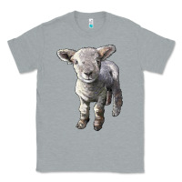 Heather Grey southdown baby sheep Classic Tee - LillyAllenDesigns