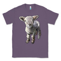 Lavender southdown baby sheep Classic Tee - LillyAllenDesigns