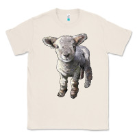 Natural southdown baby sheep Classic Tee - LillyAllenDesigns