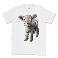 White southdown baby sheep Classic Tee - LillyAllenDesigns