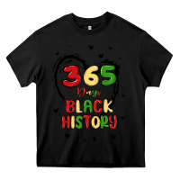 Black 365 days Heavy Core Tee - MaliasSmallBusiness