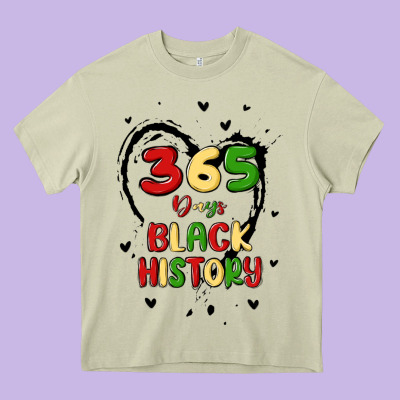 365 Days Heavy Core Tee Designed By Maliassmallbusiness
