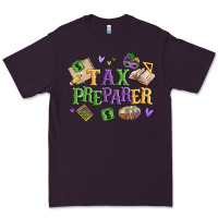 Plum tax preparer Premium Tee - MaliasSmallBusiness