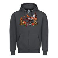 Smoke western love for cowgirls olivia Zipper Hoodie - OliviaCreatesArt