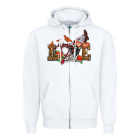 White western love for cowgirls olivia Zipper Hoodie - OliviaCreatesArt