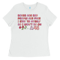 White roses are red Ladies Tee - MaliasSmallBusiness