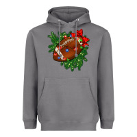 Storm american football christmas with lights and ribbon Heavyweight Hoodie - FaDigitalArtStudio