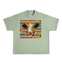 Oil Green serape leopard hereford cattle mousepad Urban Heavy Tee - Jasminsmagicworld