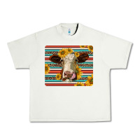 Pistachio serape leopard hereford cattle mousepad Urban Heavy Tee - Jasminsmagicworld