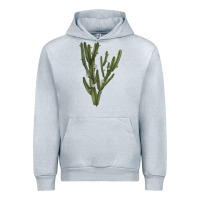 Heather Grey cereus jamacaru Urban Hoodie - LillyAllenDesigns