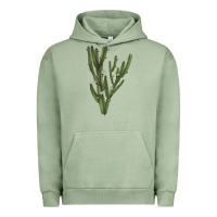 Pigment Oil Green cereus jamacaru Urban Hoodie - LillyAllenDesigns
