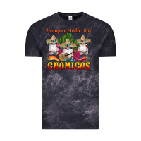 Cloud Black hanging with gnomigos Vintage Tee - Artiststas