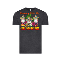 Vintage Black hanging with gnomigos Vintage Tee - Artiststas