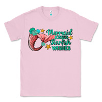 Bubblegum Pink mermaid kisses starfish wishes Classic Tee - JahusDesignShop