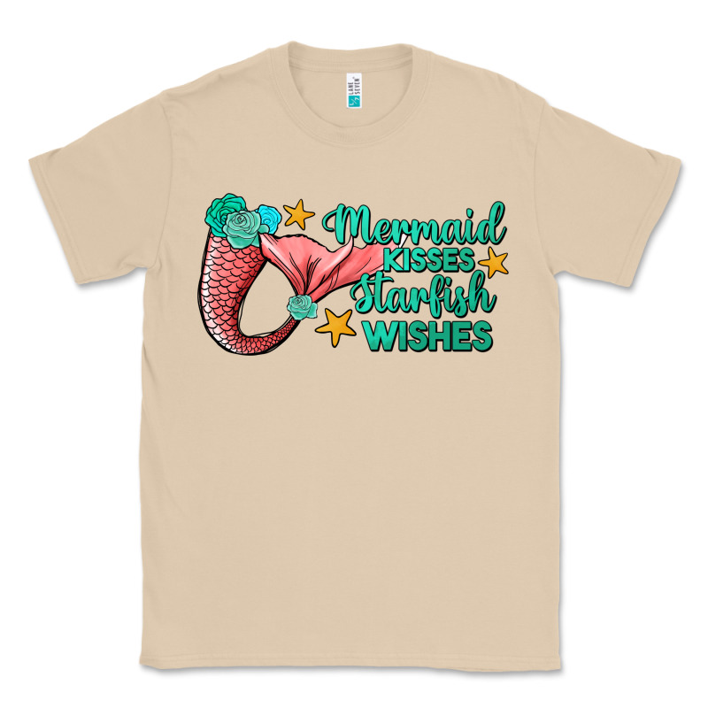 Mermaid Kisses Starfish Wishes Classic Tee by JahusDesignShop | Teevron