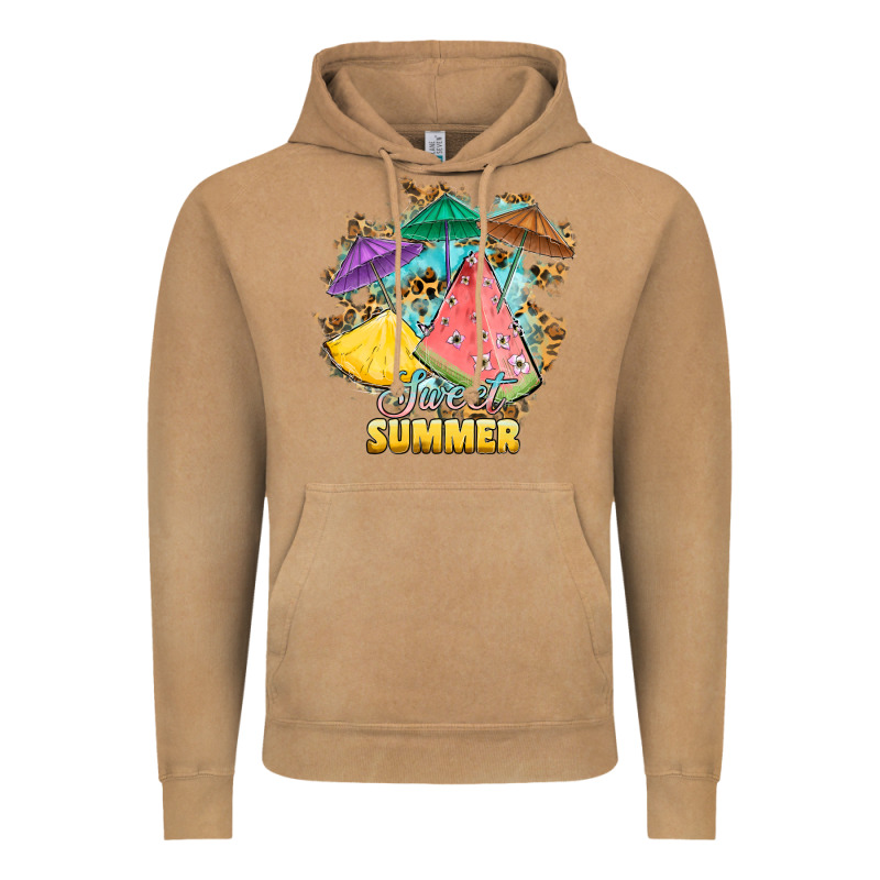 Sweet Summer Watermelon Pineapple Fruits Vintage Hoodie by RanaPortraitStore | Teevron
