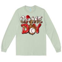 Matcha Game day Baseball Long Sleeve Tee - NancyCooperArtShop