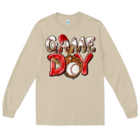 Mushroom Game day Baseball Long Sleeve Tee - NancyCooperArtShop