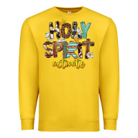 Lemon Holy Spirit Activate Premium Sweatshirt - FaDigitalArtStudio