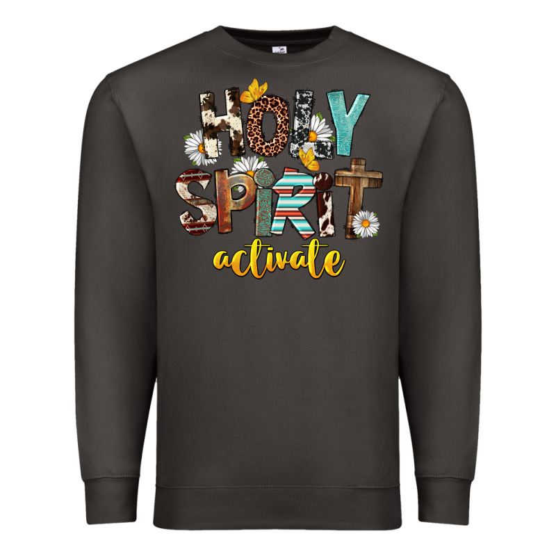 Holy Spirit Activate Premium Sweatshirt by FaDigitalArtStudio | Teevron