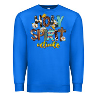 True Royal Holy Spirit Activate Premium Sweatshirt - FaDigitalArtStudio