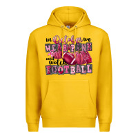 Lemon in october we wear pink and watch football Premium Hoodie - FaDigitalArtStudio