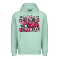 Seafoam in october we wear pink and watch football Premium Hoodie - FaDigitalArtStudio