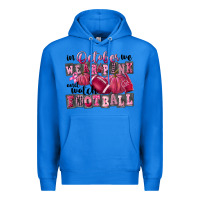 True Royal in october we wear pink and watch football Premium Hoodie - FaDigitalArtStudio