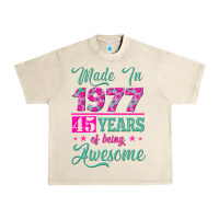 Sandshell made in 1977, 45 years of being awesome Urban Heavy Tee - Jasminsmagicworld
