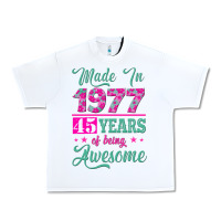White made in 1977, 45 years of being awesome Urban Heavy Tee - Jasminsmagicworld