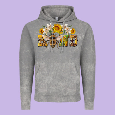 Bee Kind Vintage Hoodie Designed By Artiststas