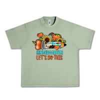 Oil Green kindergarten let's do this Urban Heavy Tee - JahusDesignShop