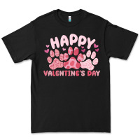 Black happy valentine's day Premium Tee - MaliasSmallBusiness
