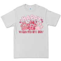 Dove Grey happy valentine's day Premium Tee - MaliasSmallBusiness