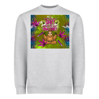 Heather Grey inhale the good shit exhale the bad bullshit Heavyweight Sweatshirt - TumblerDesignByShophia