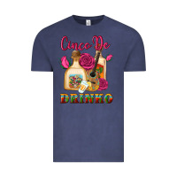 Vintage Denim cinco de drinko Vintage Tee - Artiststas