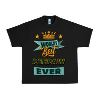Black world's best peepaw ever Urban Heavy Tee - Jasminsmagicworld