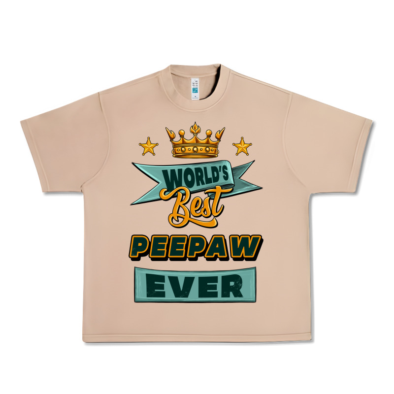 World's Best Peepaw Ever Urban Heavy Tee by Jasminsmagicworld | Teevron