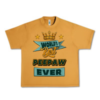 Peanut Butter world's best peepaw ever Urban Heavy Tee - Jasminsmagicworld