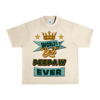 Sandshell world's best peepaw ever Urban Heavy Tee - Jasminsmagicworld